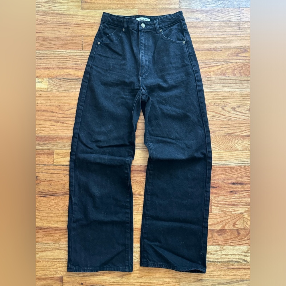 ROLLAS black denim